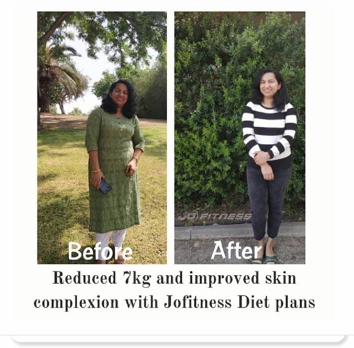 Reduced 7Kg and improved skin complexion